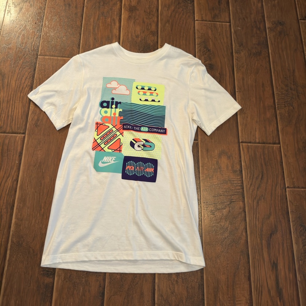 White Nike air shirt